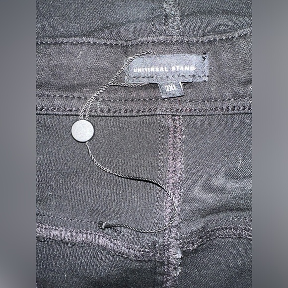 NWOT Universal Standard black overalls size 2XL - Picture 5 of 7